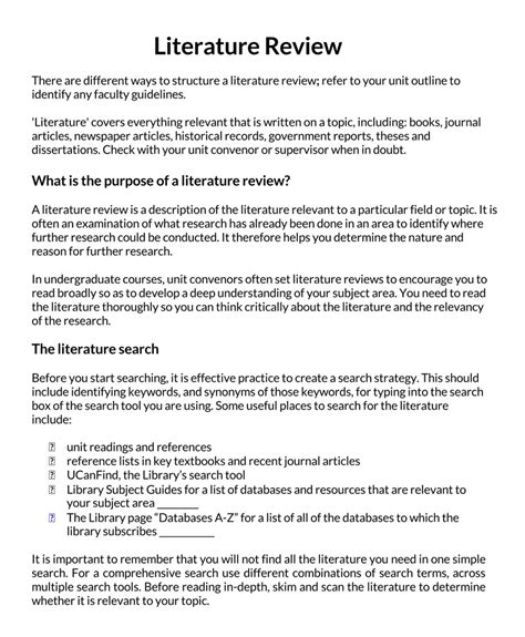 Literrature review. Things To Know About Literrature review. 